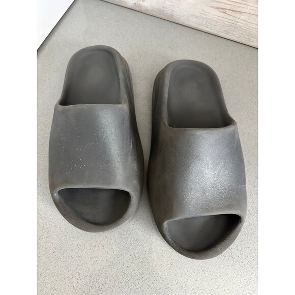 Adidas Yeezy Slide Slate Grey Mens Size 7 with Box - Picture 8 of 9